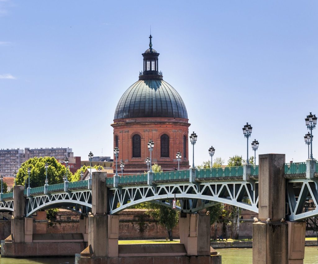 Le pont St Pierre à Toulouse